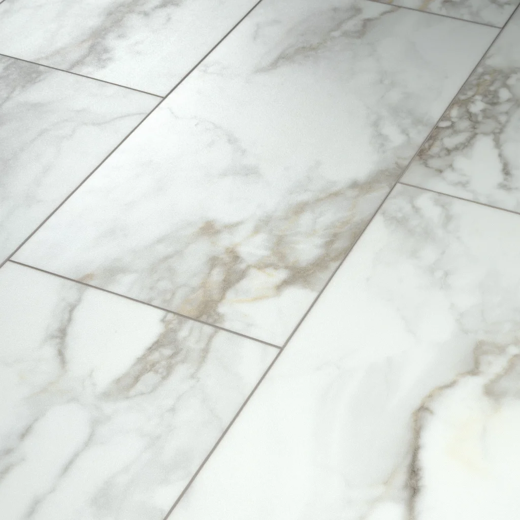 Floorte Paragon Tile Plus Calacatta Floorte 4 Luxury Vinyl Tile - Paragon Tile Plus Calacatta | Giant Commercial Flooring