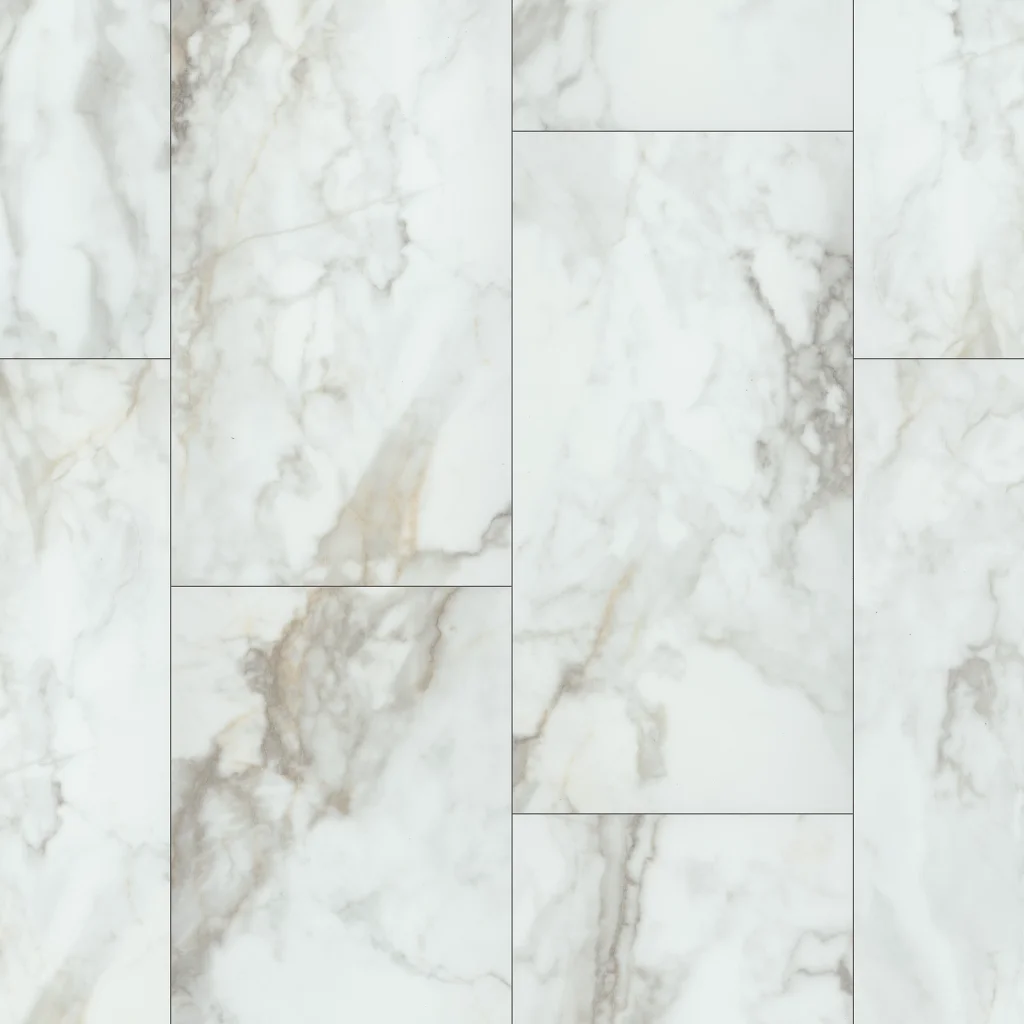 Floorte Paragon Tile Plus Calacatta Floorte 3 Luxury Vinyl Tile - Paragon Tile Plus Calacatta | Giant Commercial Flooring
