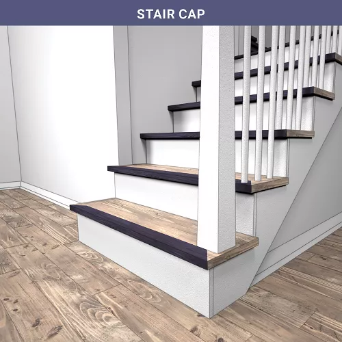 Accessories SolidTech TrueMatch Flush Stair Nose 56″ Accessories 4 Accessories - SolidTech TrueMatch Flush Stair Nose 56" | Giant Commercial Flooring