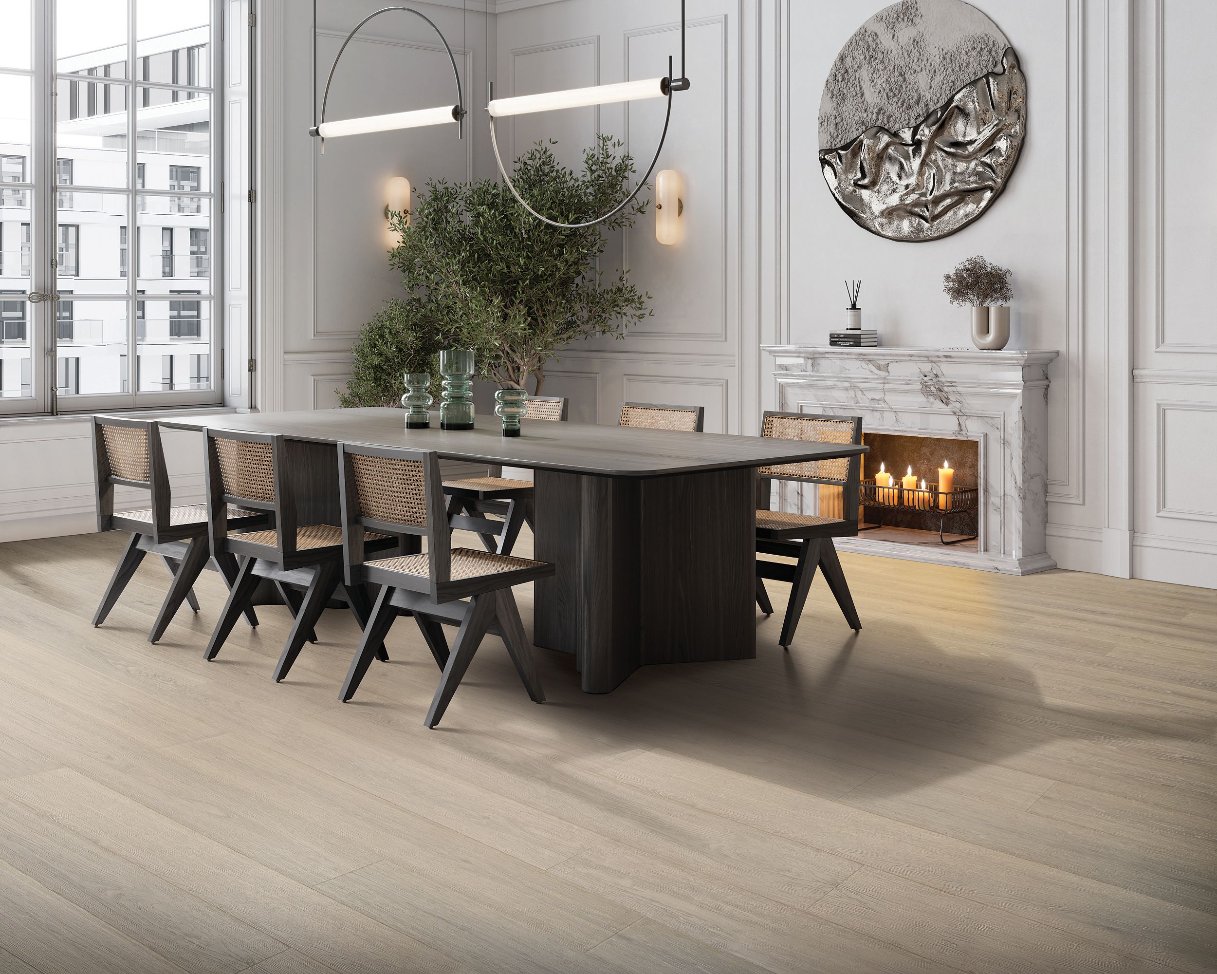 Laminate Karastan Andilet Morning Fog Oak Karastan 2 Laminate - Karastan Andilet Morning Fog Oak | Giant Commercial Flooring