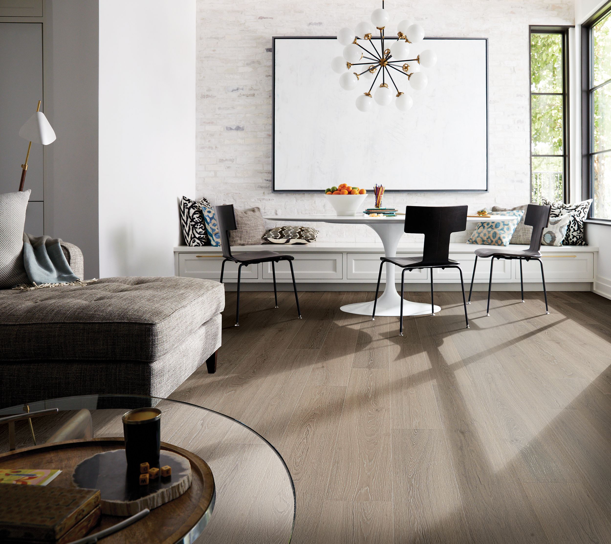 Laminate Karastan Andilet Hammered Silver Oak Karastan 2 Laminate - Karastan Andilet Hammered Silver Oak | Giant Commercial Flooring