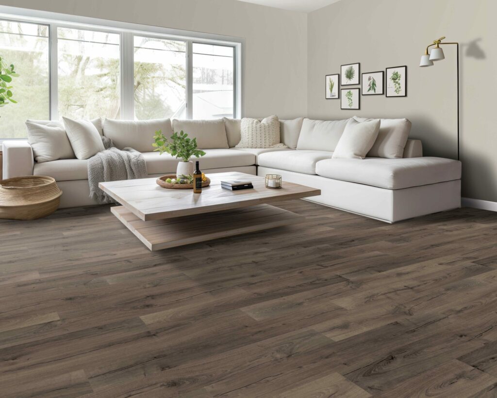 Eco-Friendly Hybrid Flooring - PureTech Avery Grove River Rock Oak | Giant Commercial Flooring