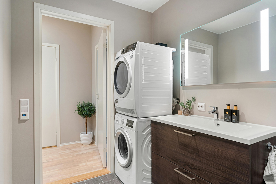 Flooring - Laundry Room LVT vs. Ceramic Tile | Giant Commercial Flooring