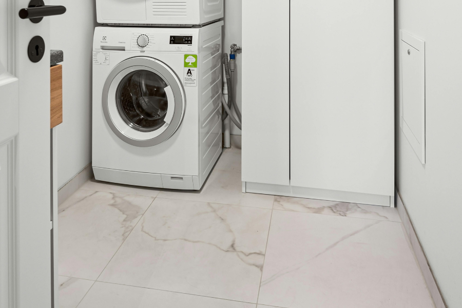 Flooring - Laundry Room LVT vs. Ceramic Tile | Giant Commercial Flooring Flooring - Laundry Room LVT vs. Ceramic Tile | Giant Commercial Flooring