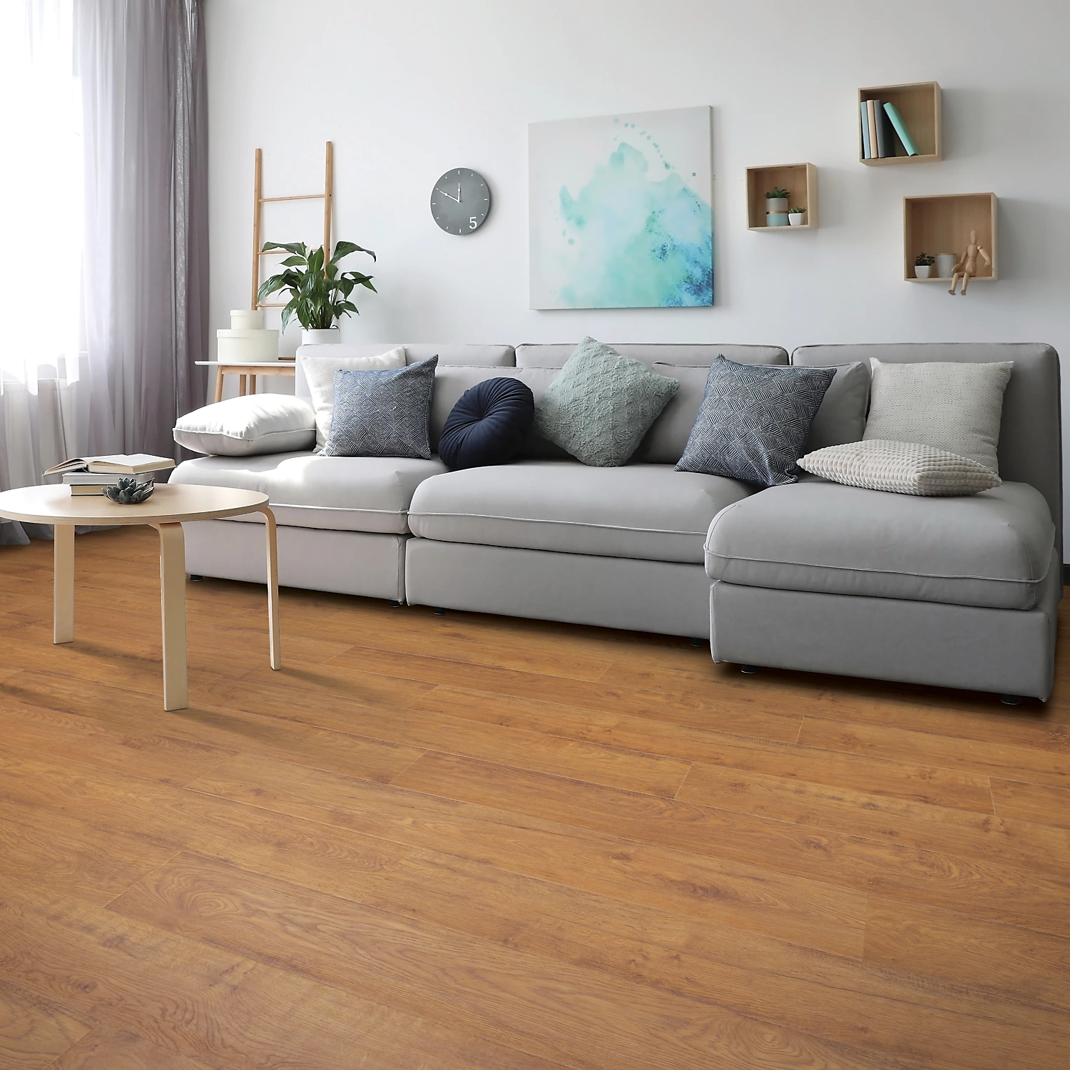 Laminate RevWood Plus Western Row Sun Dried Oak Laminate 2 Laminate - RevWood Plus Western Row Sun Dried Oak | Giant Commercial Flooring