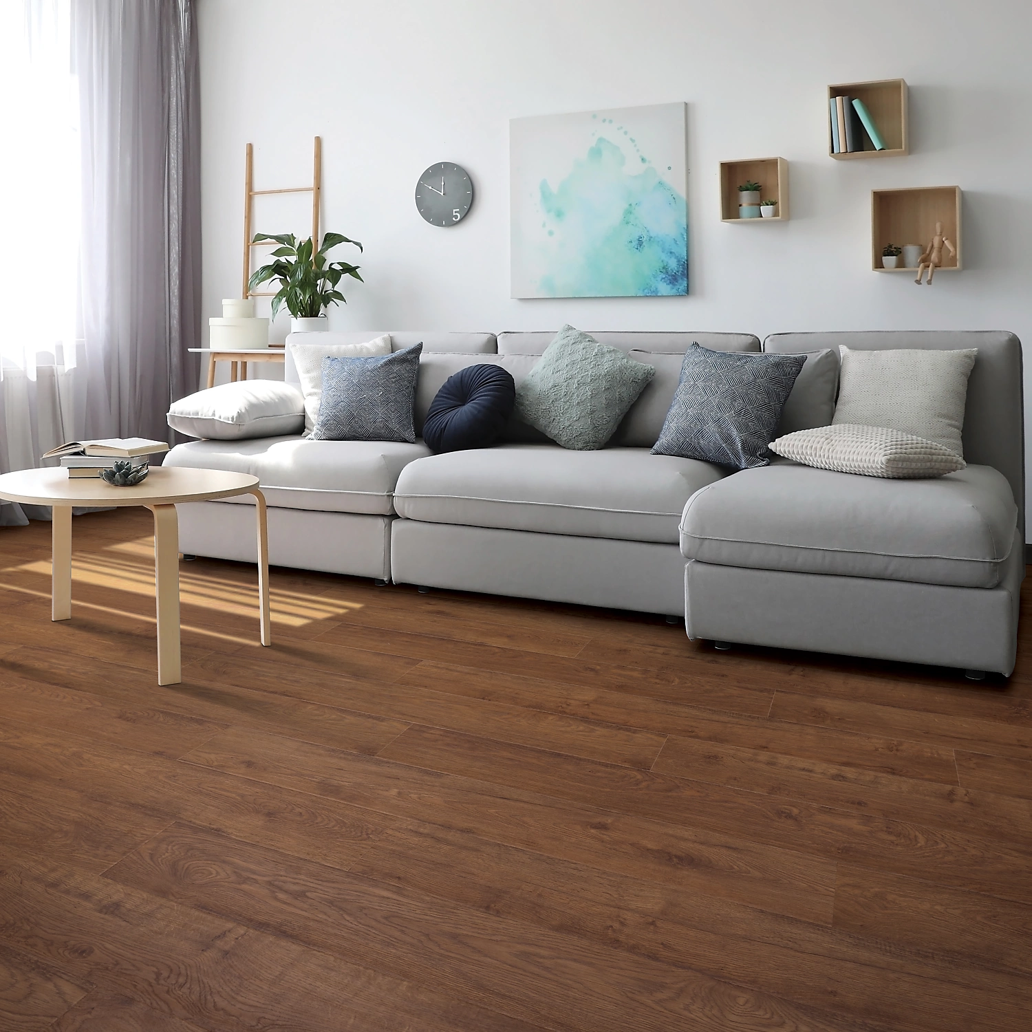 Laminate RevWood Plus Western Row Red Clay Oak Laminate 2 Laminate - RevWood Plus Western Row Red Clay Oak | Giant Commercial Flooring