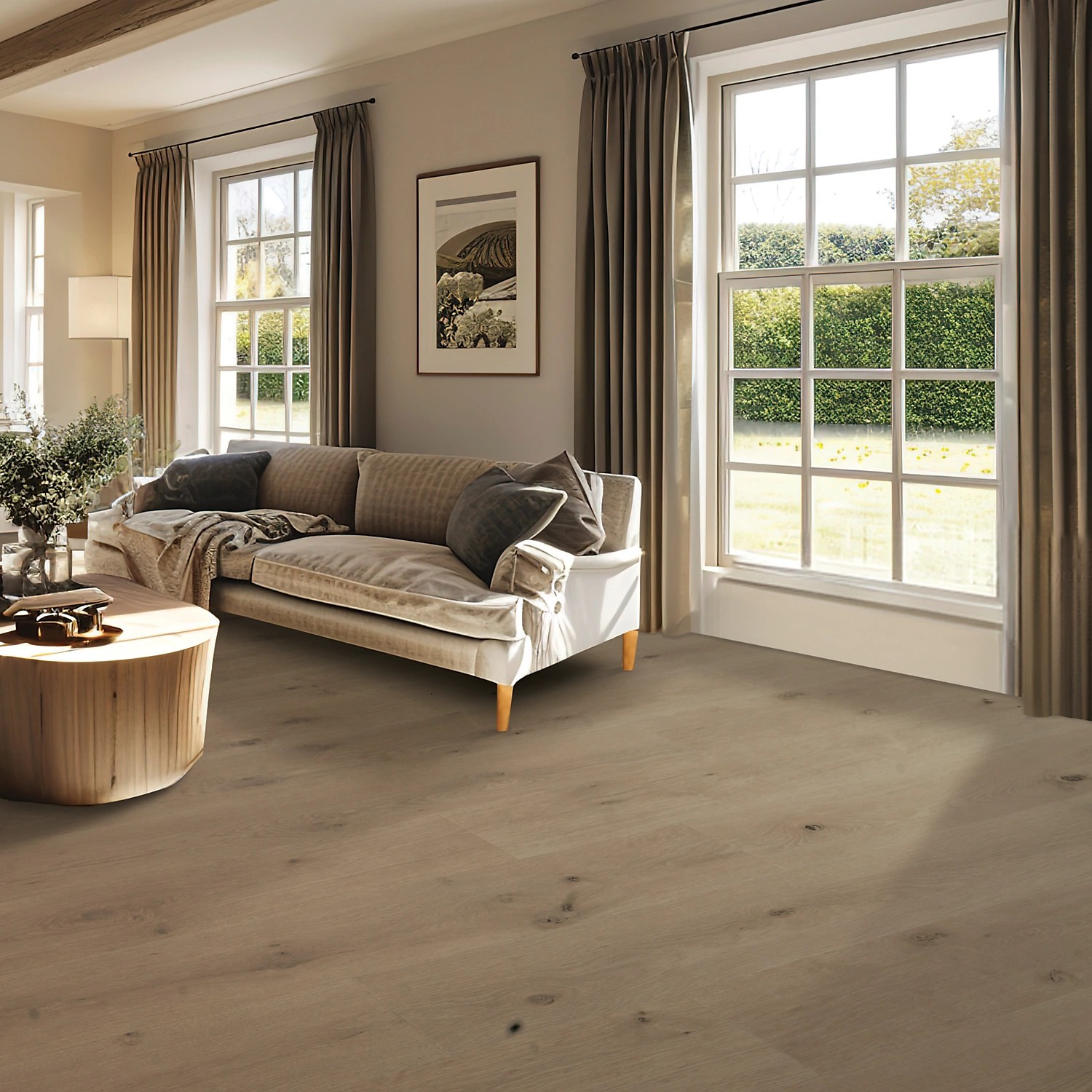 Eco-Friendly Hybrid Flooring PureTech Premier Woodland Resort Aged Stone Oak Eco-friendly 2 Eco-Friendly Hybrid Flooring - PureTech Premier Woodland Resort Aged Stone Oak | Giant Commercial Flooring