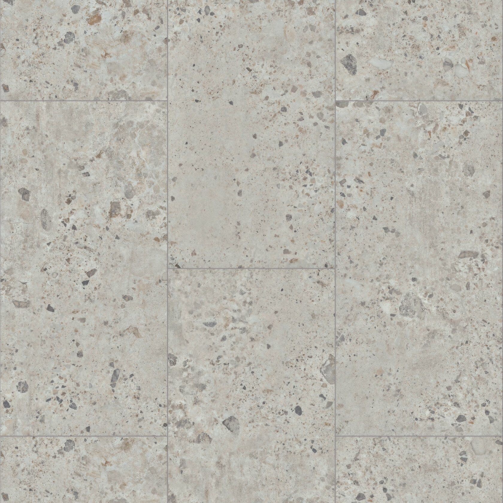Luxury Vinyl Tile - CRT02 COREtec Tile Morning Fog Terrazzo | Giant Commercial Flooring